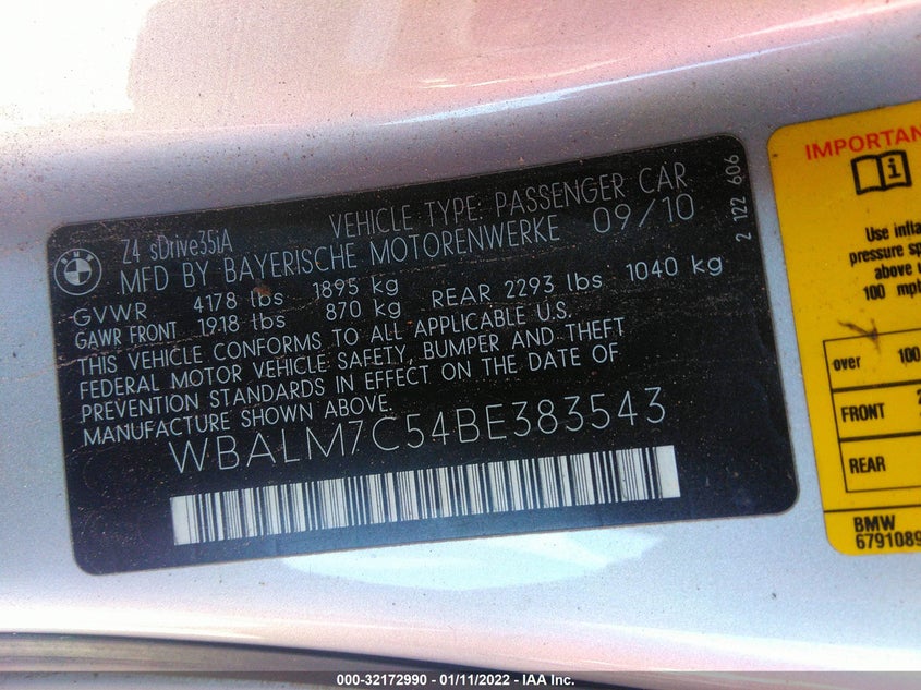 BMW Z4 2011