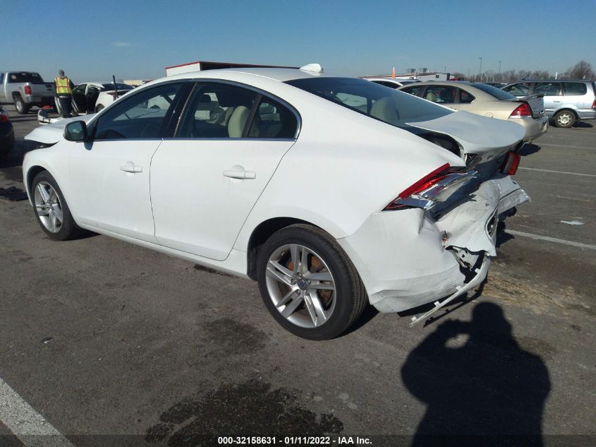 2014 VOLVO S60 T5 YV1612FS8E2289422