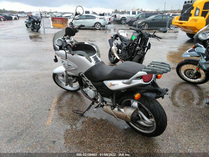 2003 BMW F650 CS WB10184A43ZH16138