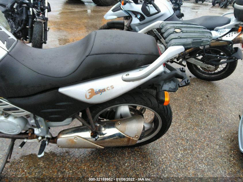 2003 BMW F650 CS WB10184A43ZH16138