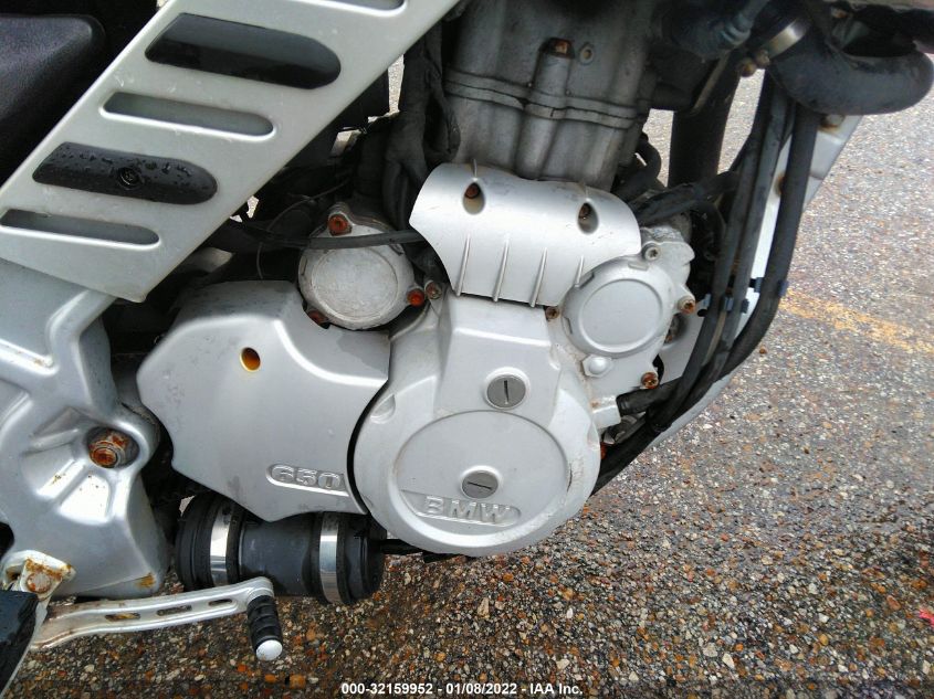2003 BMW F650 CS WB10184A43ZH16138
