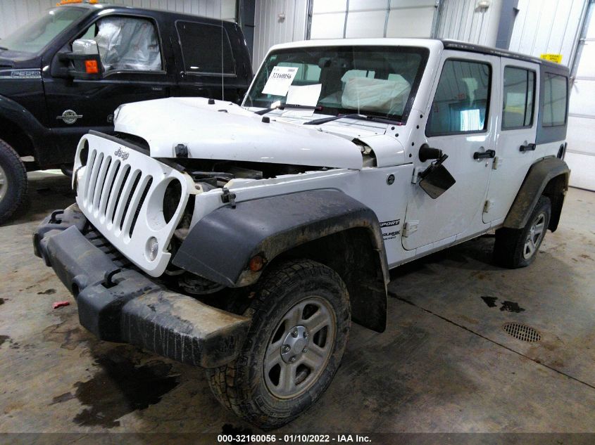 2018 JEEP WRANGLER JK UNLIMITED SPORT RHD 1C4BJWKGXJL864153