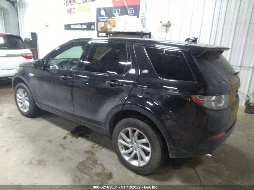 2017 LAND ROVER DISCOVERY SPORT HSE SALCR2BG1HH636196