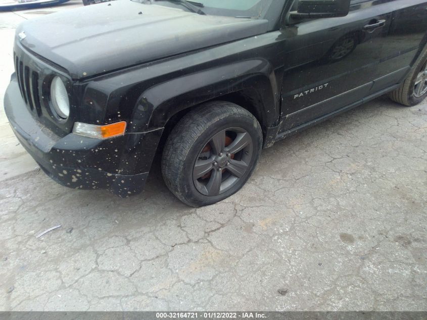2014 JEEP PATRIOT HIGH ALTITUDE 1C4NJPFA9ED887965
