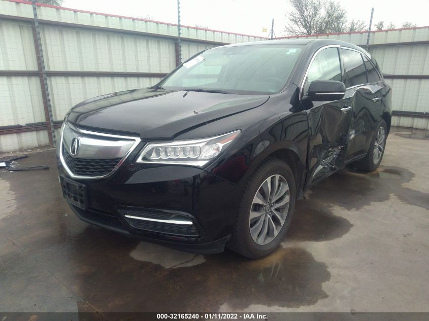 2014 ACURA MDX TECH PKG 5FRYD4H48EB031381