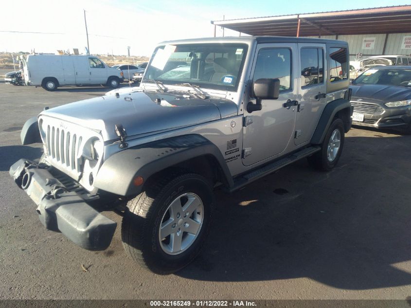 2014 JEEP WRANGLER UNLIMITED SPORT 1C4BJWDG1EL177095