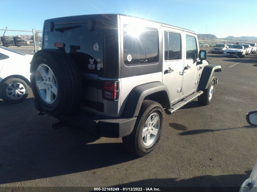 2014 JEEP WRANGLER UNLIMITED SPORT 1C4BJWDG1EL177095
