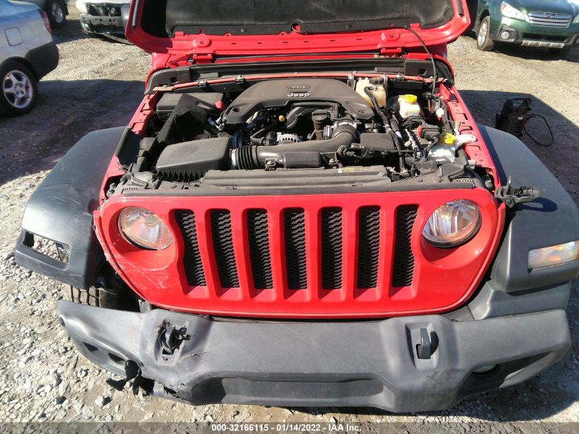 2018 JEEP WRANGLER UNLIMITED SPORT S 1C4HJXDG7JW177286