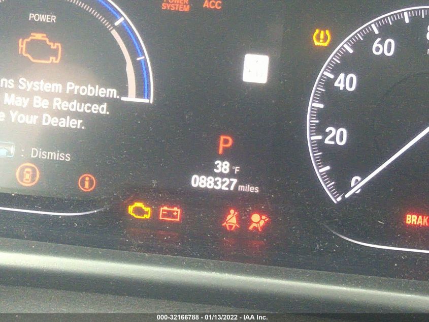 2019 HONDA ACCORD HYBRID EX 1HGCV3F44KA002889