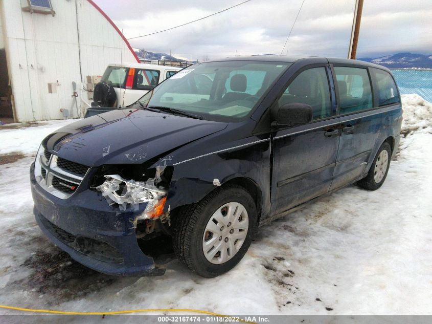 2013 DODGE GRAND CARAVAN AMERICAN VALUE PKG 2C4RDGBG4DR746929