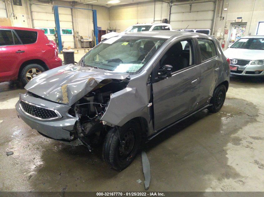 2019 MITSUBISHI MIRAGE ES/RF ML32A3HJ7KH010195