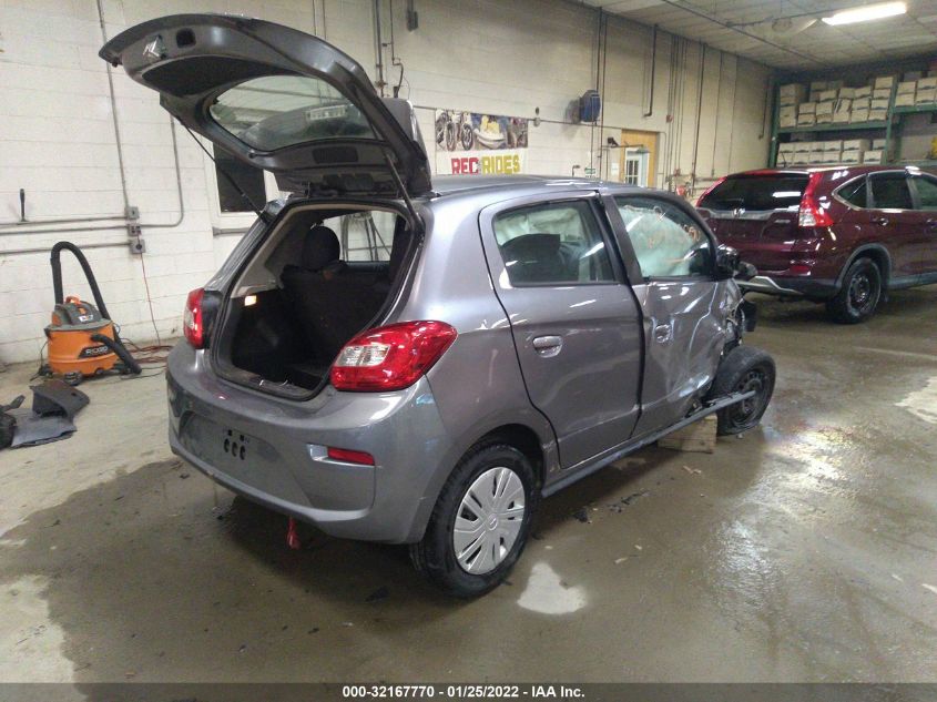 2019 MITSUBISHI MIRAGE ES/RF ML32A3HJ7KH010195