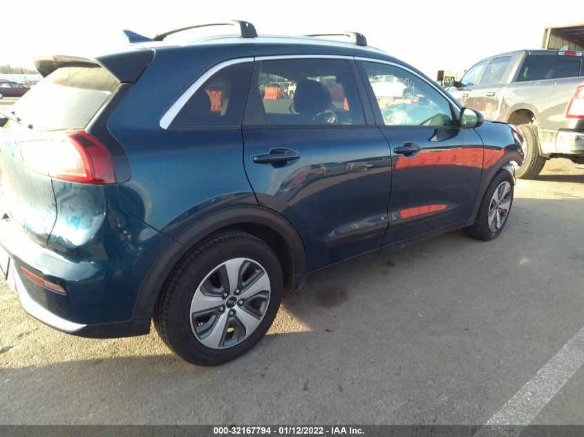 2019 KIA NIRO LX KNDCB3LC0K5306586
