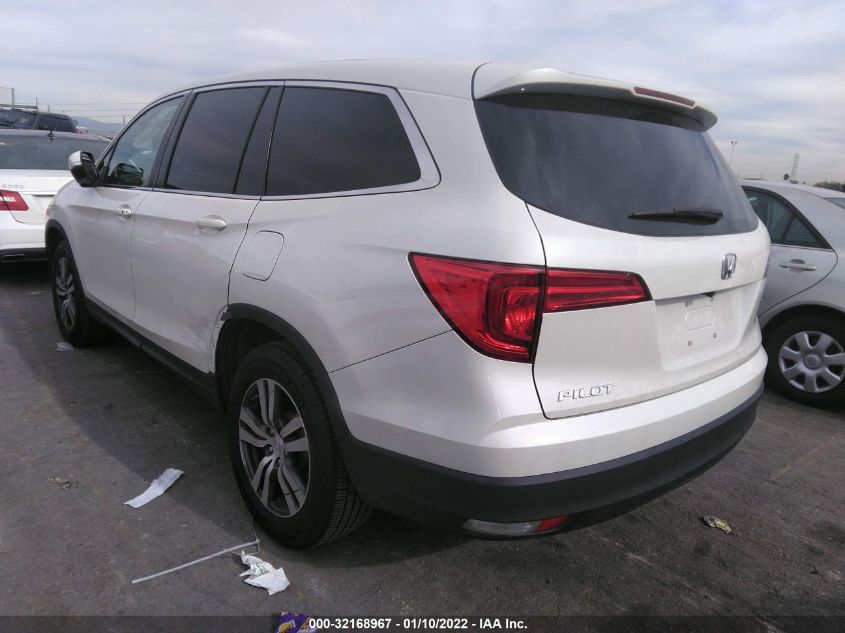 2017 HONDA PILOT EX-L 5FNYF5H58HB006415