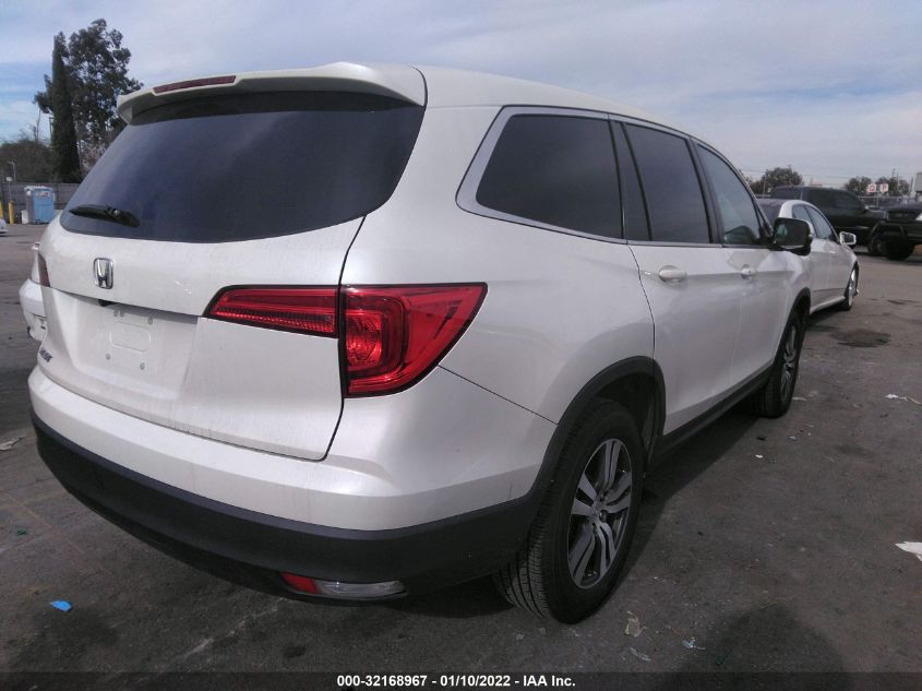 2017 HONDA PILOT EX-L 5FNYF5H58HB006415