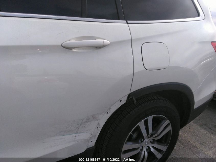 2017 HONDA PILOT EX-L 5FNYF5H58HB006415