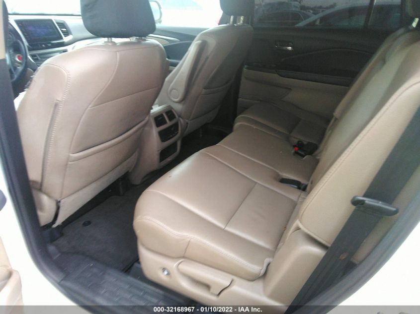 2017 HONDA PILOT EX-L 5FNYF5H58HB006415