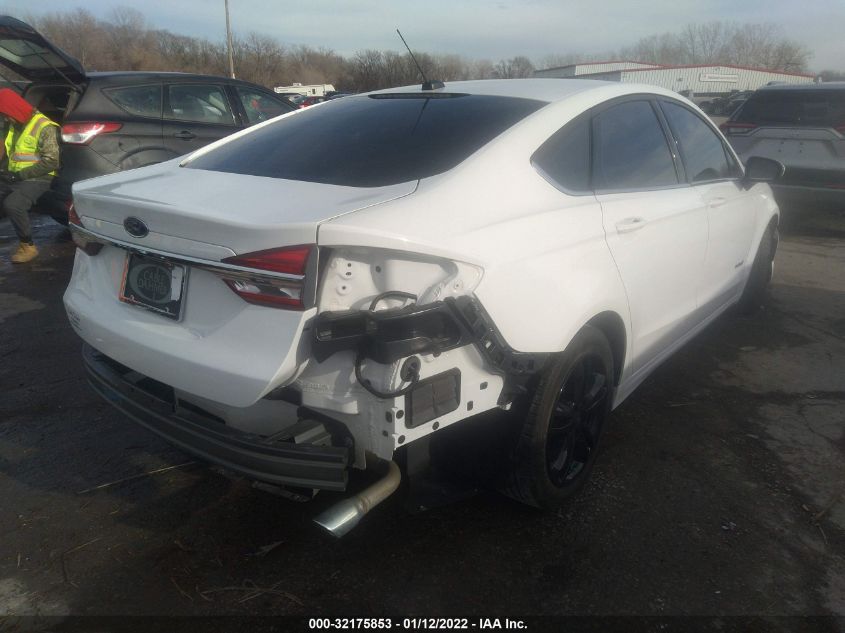 2018 FORD FUSION HYBRID SE 3FA6P0LU5JR177669