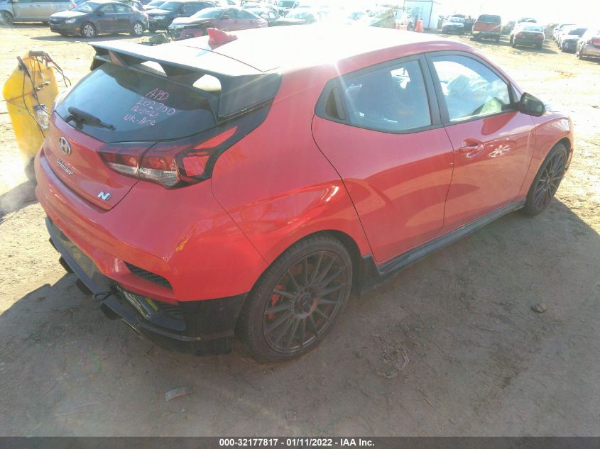 2021 HYUNDAI VELOSTER N KMHT36AH4MU009208