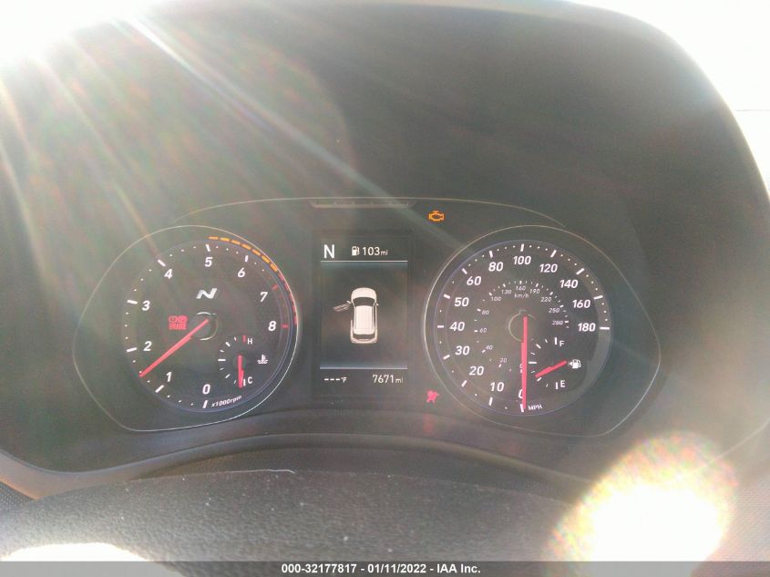 2021 HYUNDAI VELOSTER N KMHT36AH4MU009208