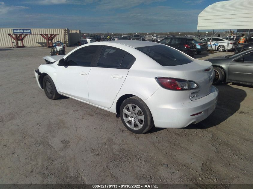 2013 MAZDA MAZDA3 I SPORT JM1BL1U76D1761323