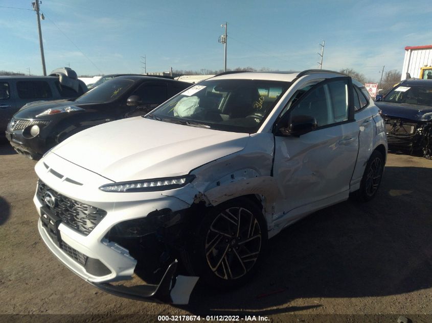 2022 HYUNDAI KONA N LINE KM8K3CA32NU811112