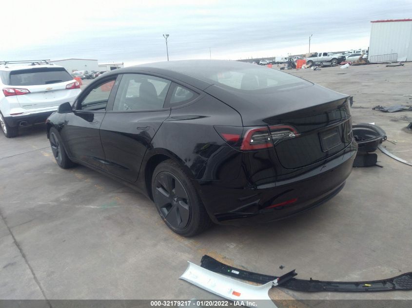 2021 TESLA MODEL 3 LONG RANGE 5YJ3E1EB8MF869502