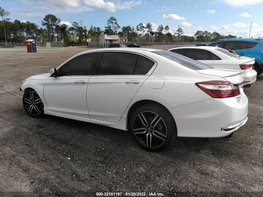 2016 HONDA ACCORD SEDAN SPORT 1HGCR2F57GA114049