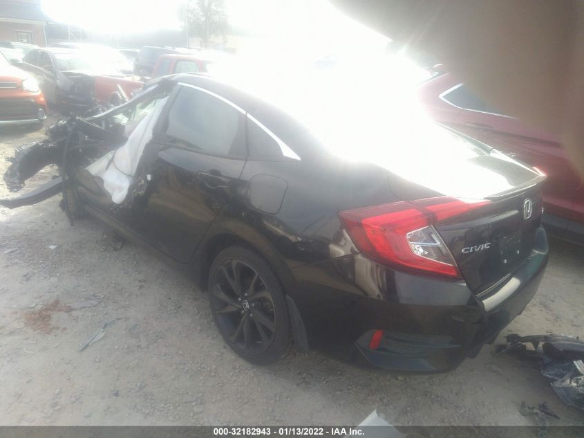 2020 HONDA CIVIC SEDAN SPORT 19XFC2F85LE026082