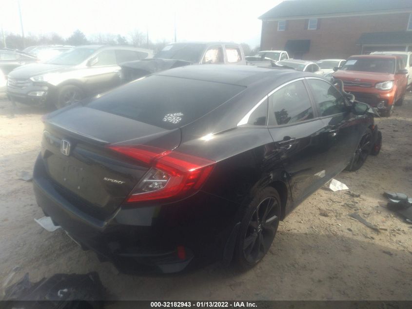 2020 HONDA CIVIC SEDAN SPORT 19XFC2F85LE026082