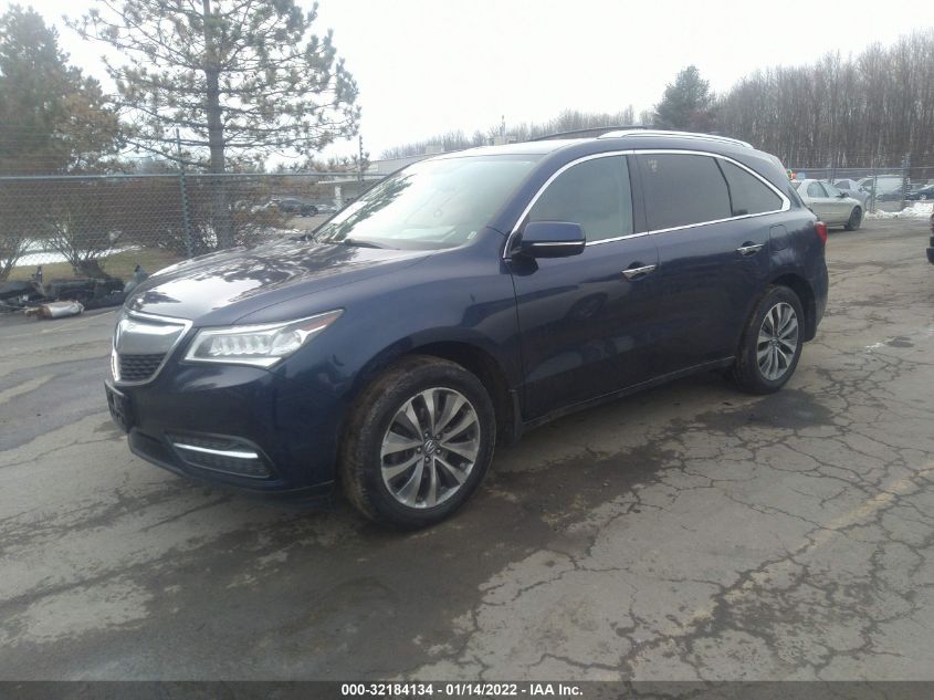 2014 ACURA MDX TECH PKG 5FRYD4H40EB005731