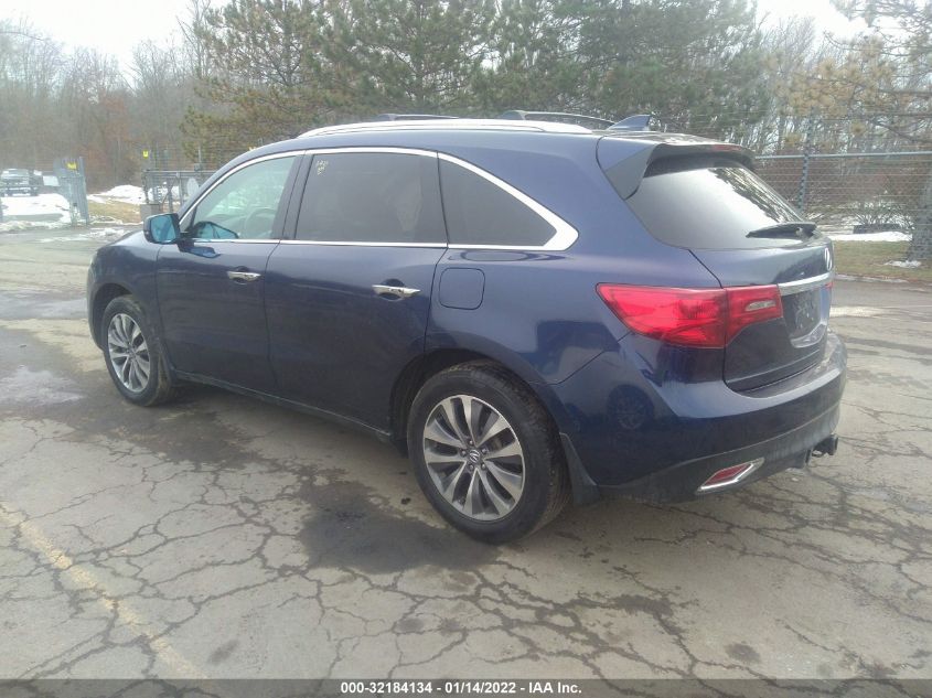 2014 ACURA MDX TECH PKG 5FRYD4H40EB005731