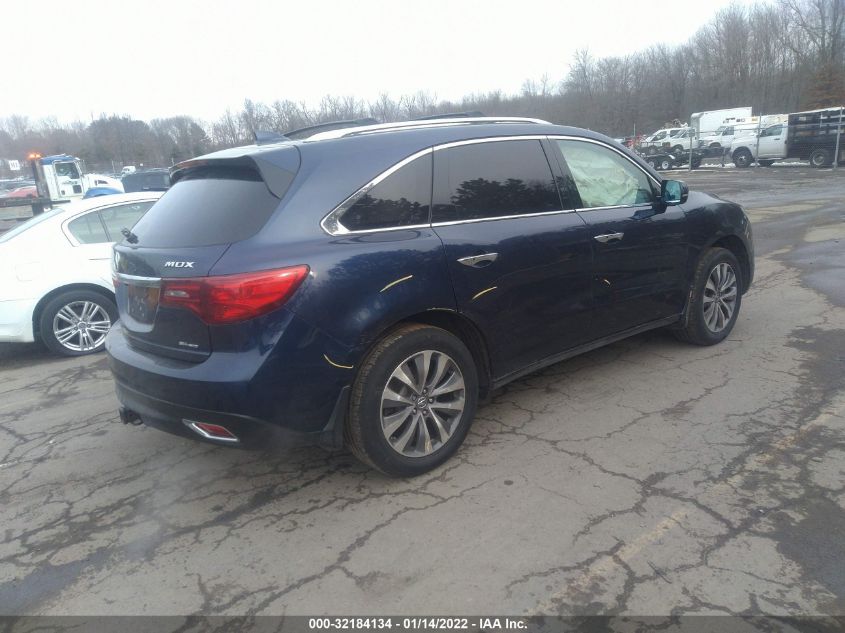 2014 ACURA MDX TECH PKG 5FRYD4H40EB005731