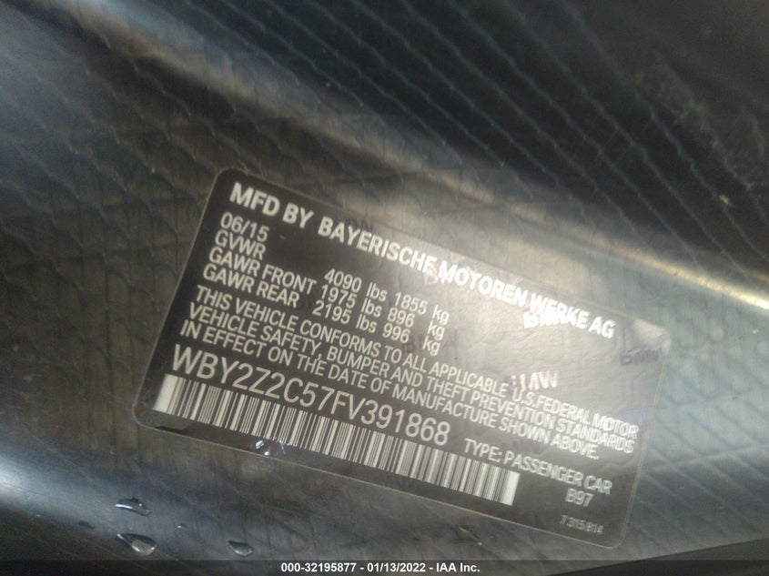BMW I8 2015