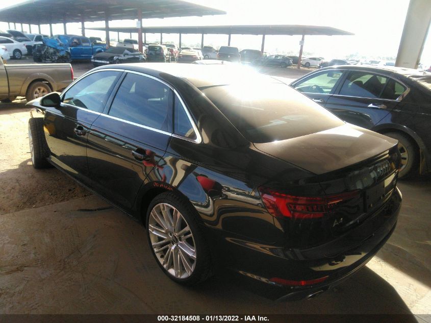 2018 AUDI A4 PREMIUM PLUS WAULMAF48JA063437