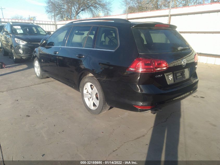2015 VOLKSWAGEN GOLF SPORTWAGEN TDI S 3VWCA7AUXFM518625