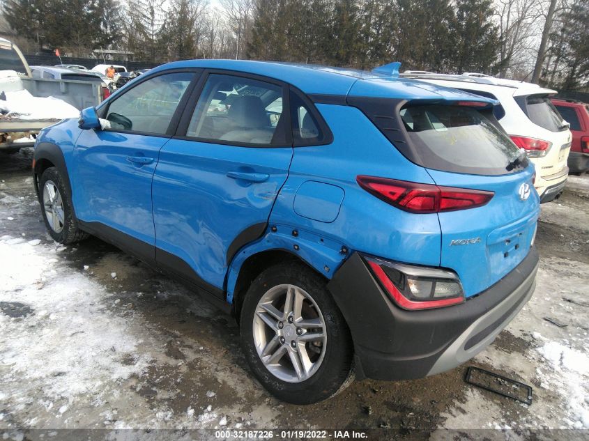 2022 HYUNDAI KONA SE KM8K2CABXNU803351