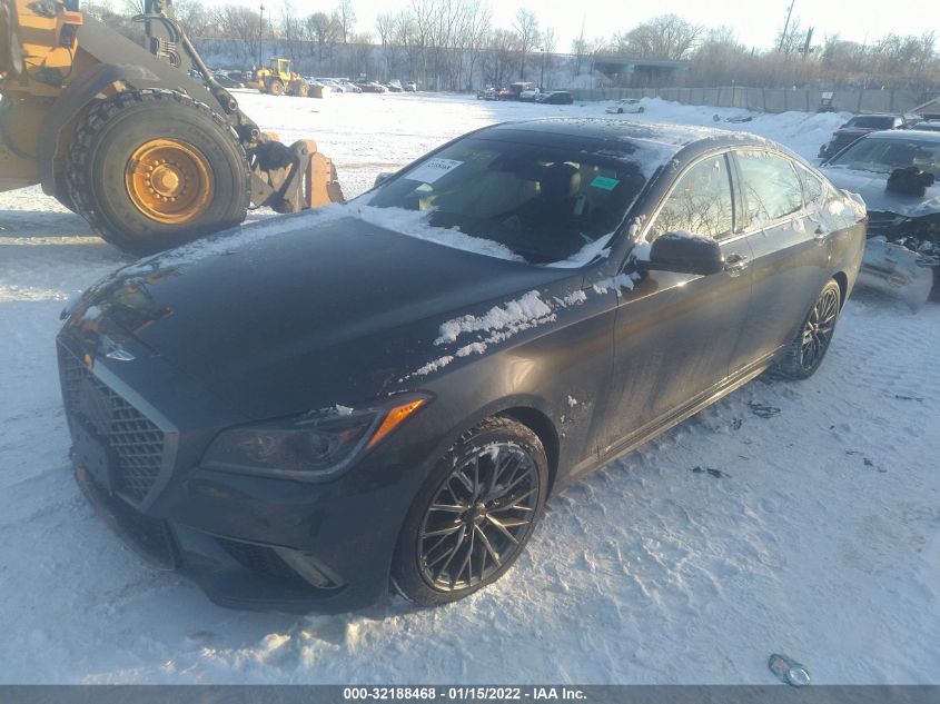 2018 GENESIS G80 3.3T SPORT KMHGN4JB8JU231435