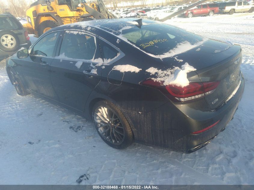 2018 GENESIS G80 3.3T SPORT KMHGN4JB8JU231435
