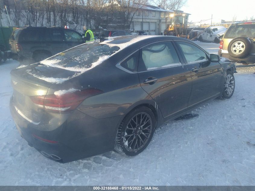2018 GENESIS G80 3.3T SPORT KMHGN4JB8JU231435