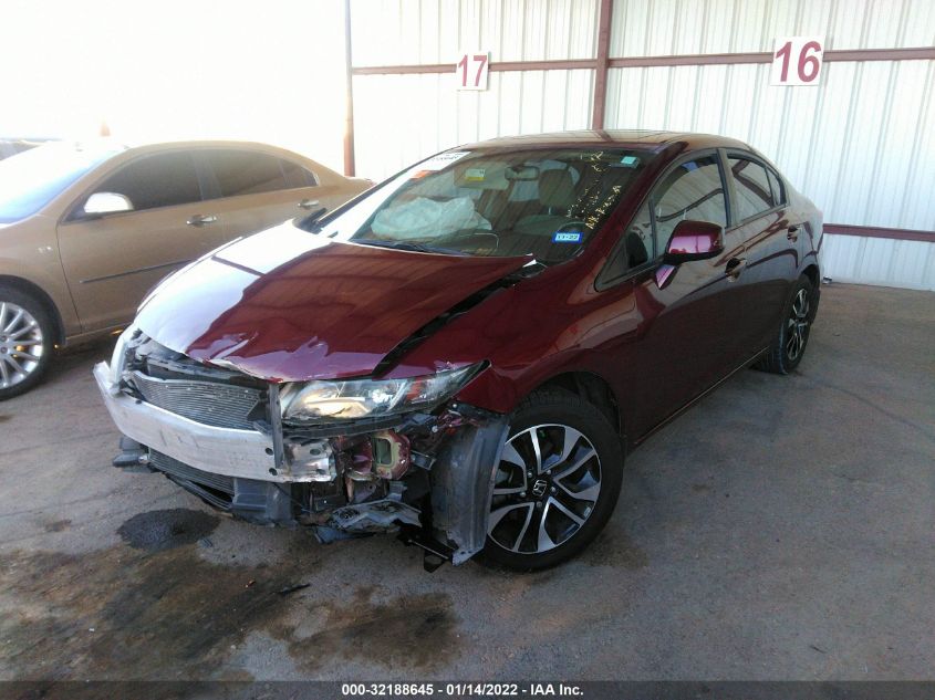 2013 HONDA CIVIC SDN EX 2HGFB2F85DH541772