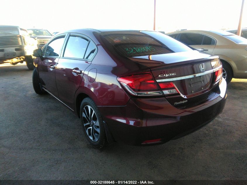 2013 HONDA CIVIC SDN EX 2HGFB2F85DH541772