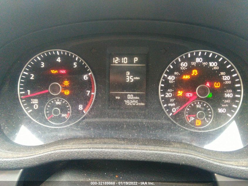 2015 VOLKSWAGEN PASSAT 1.8T WOLFSBURG ED 1VWAT7A37FC069544