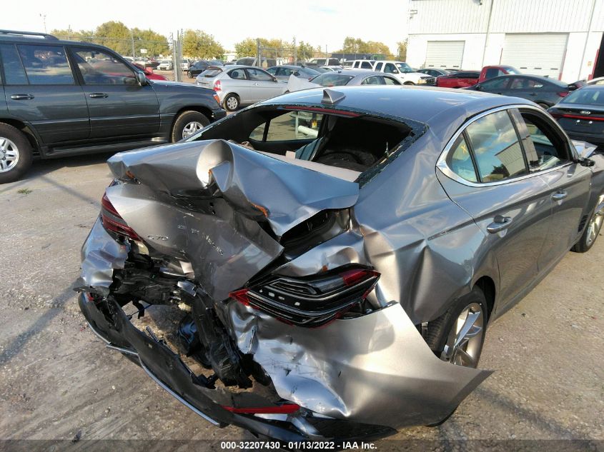 2022 GENESIS G70 2.0T KMTG34TA0NU093251