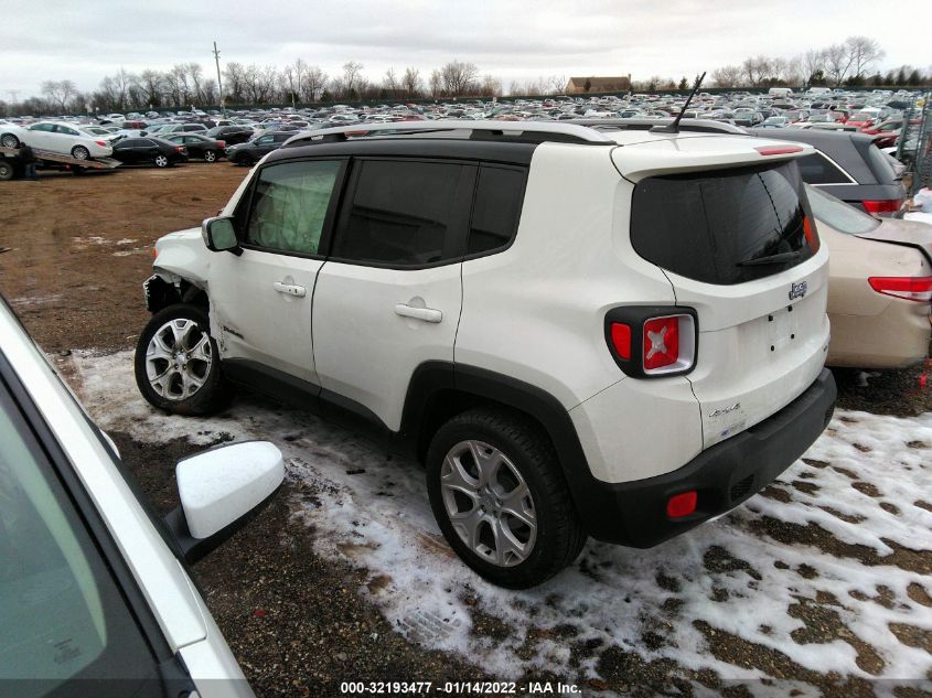 2016 JEEP RENEGADE LIMITED ZACCJBDT6GPC76259