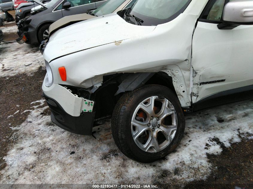 2016 JEEP RENEGADE LIMITED ZACCJBDT6GPC76259