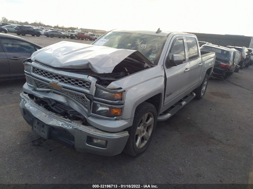 2015 CHEVROLET SILVERADO 1500 LT 3GCPCRECXFG307905