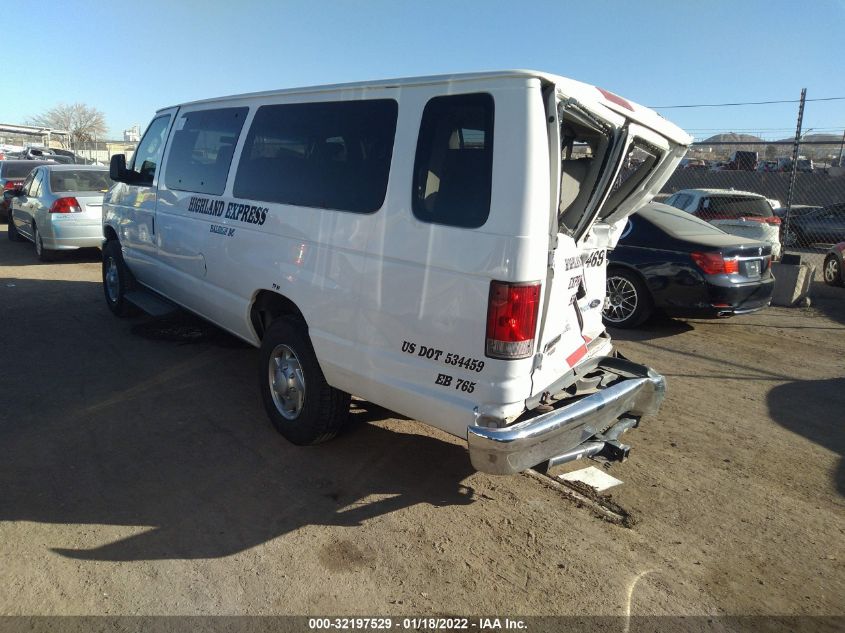 2014 FORD ECONOLINE WAGON XL/XLT 1FBSS3BL9EDA92774