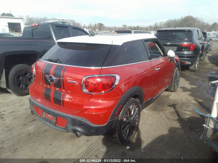 2014 MINI COOPER PACEMAN S WMWSS5C53EWN67067