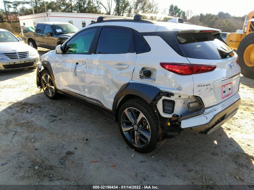 2021 HYUNDAI KONA ULTIMATE KM8K53A59MU644855